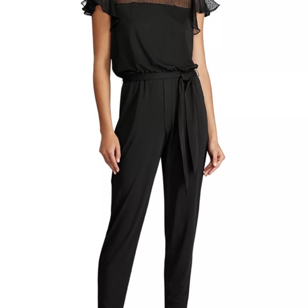 Lauren Ralph Lauren black jumpsuit.